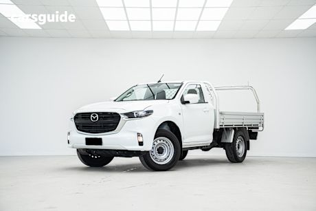 White 2023 Mazda BT-50 Ute Tray XS R