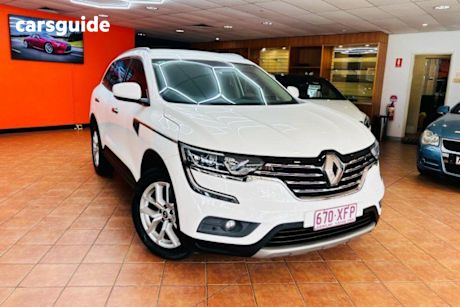 White 2016 Renault Koleos SUV ZEN F