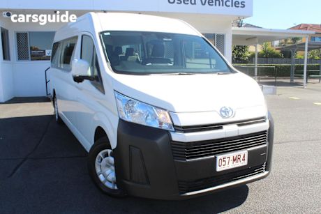 White 2019 Toyota HiAce OtherCar COMMUTER R