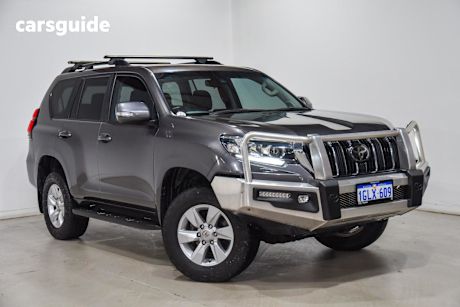 Grey 2017 Toyota Landcruiser Prado Wagon Gxl (4X4)