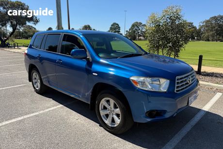 Blue 2007 Toyota Kluger Wagon Kx-R (Fwd) 7 Seat