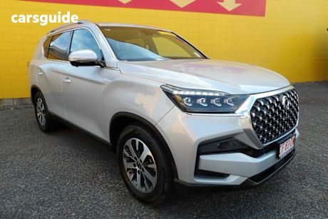 Silver 2022 Ssangyong Rexton SUV ELX 4X4