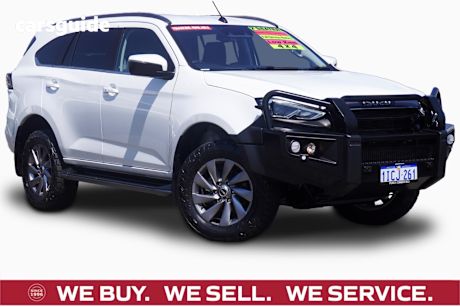 White 2023 Isuzu MU-X SUV LS-U 4X4