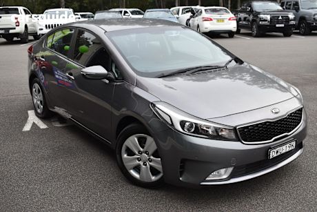 Grey 2018 Kia Cerato Sedan S F