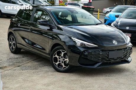 Black 2025 MG MG3 Hatchback Essence