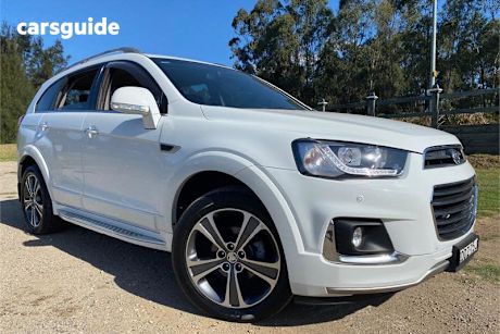 White 2016 Holden Captiva Wagon 7 Ltz (Awd)