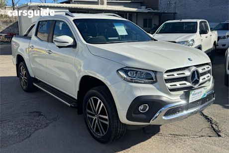 White 2019 Mercedes-Benz X250 Dual Cab Pick-up D Power (4Matic)