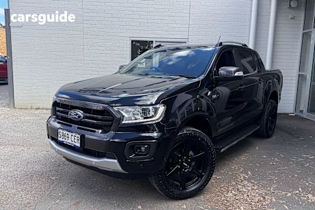 Black 2020 Ford Ranger Double Cab Pick Up Wildtrak 3.2 (4X4)