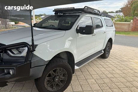 White 2022 Isuzu D-MAX Ute Tray LS-U+ 4X4