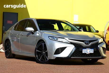 Silver 2019 Toyota Camry Sedan Sx V6