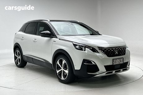 White 2018 Peugeot 3008 Wagon Gt Line