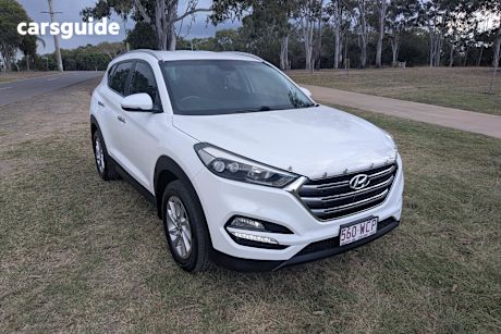 White 2015 Hyundai Tucson SUV ELITE R-SERIES (AWD) TLE
