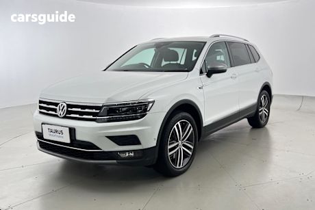 White 2021 Volkswagen Tiguan SUV 162TSI HIGHLINE ALLSPACE 4WD