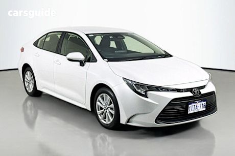 White 2024 Toyota Corolla Sedan ASCENT SPORT F