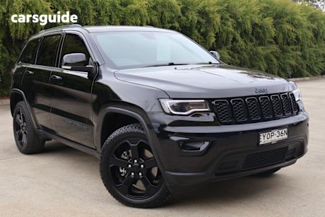 Black 2019 Jeep Grand Cherokee Wagon Upland Edition