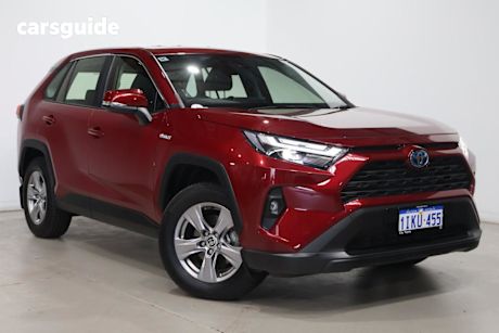 Red 2024 Toyota RAV4 Wagon Gx (2Wd) Hybrid