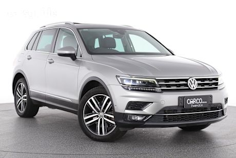 Silver 2018 Volkswagen Tiguan SUV 162TSI HIGHLINE 4WD