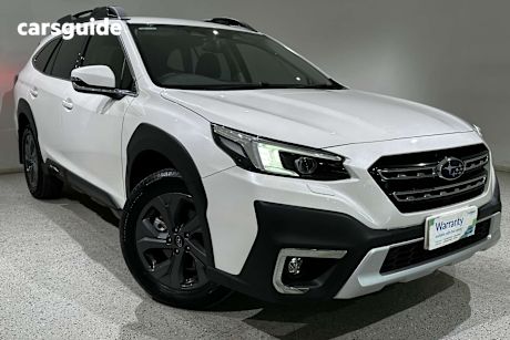 White 2022 Subaru Outback SUV AWD 4WD