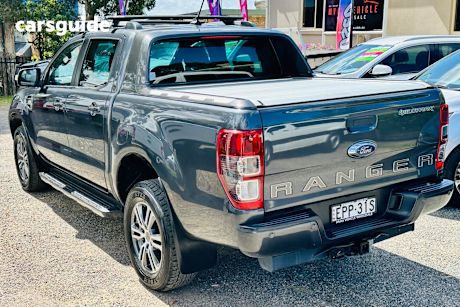 Grey 2021 Ford Ranger Ute Tray WILDTRAK 4X4