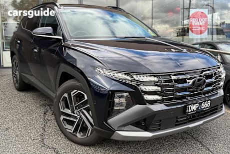 Blue 2025 Hyundai Tucson SUV PREMIUM 4X4