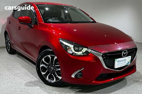Red 2018 Mazda Mazda2 Hatch GENKI F