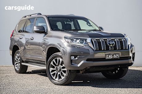 Grey 2022 Toyota Landcruiser Prado Wagon Vx