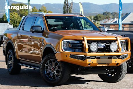 Gold 2022 Ford Ranger Double Cab Pick Up Wildtrak 3.0 (4X4)