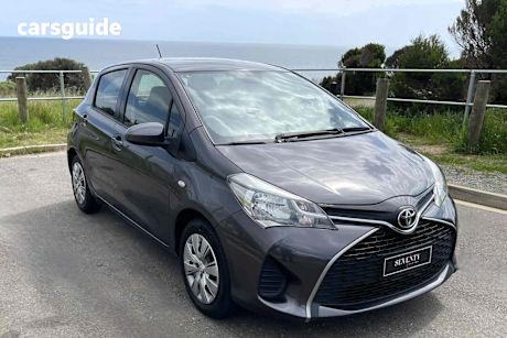 Grey 2016 Toyota Yaris Hatchback Ascent