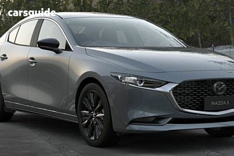 Grey 2025 Mazda 3 Sedan G25 Evolve Sp Vision