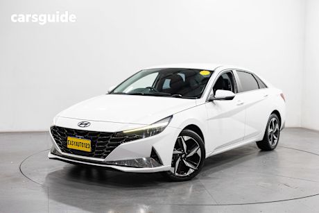 White 2021 Hyundai I30 Sedan Active