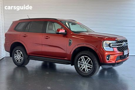 Orange 2023 Ford Everest SUV TREND 4X4