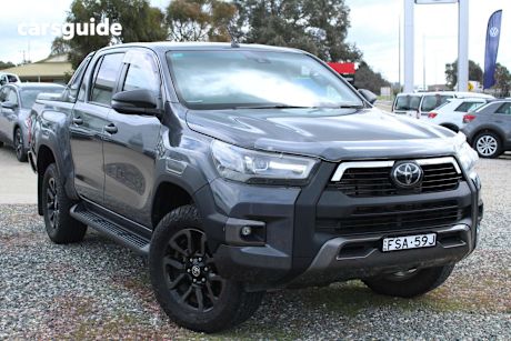 Grey 2020 Toyota Hilux Ute Tray ROGUE 4X4