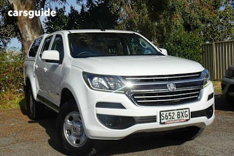 White 2017 Holden Colorado Crew Cab Pickup Ls (4X4)