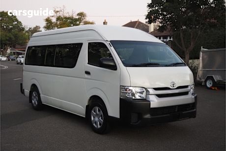White 2016 Toyota HiAce OtherCar COMMUTER