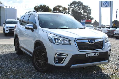 White 2020 Subaru Forester SUV 2.5I-S 4WD