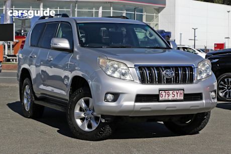 Silver 2013 Toyota Landcruiser Prado SUV GXL 4X4