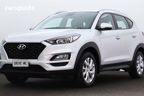 Silver 2019 Hyundai Tucson Wagon Active X (Fwd)