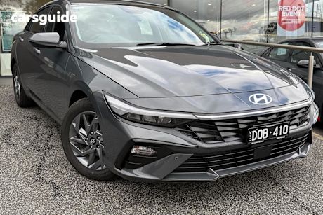 Grey 2024 Hyundai I30 Sedan HYBRID F