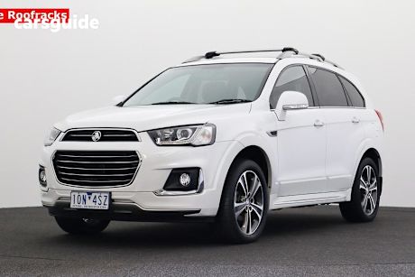 White 2018 Holden Captiva SUV LTZ 4X4