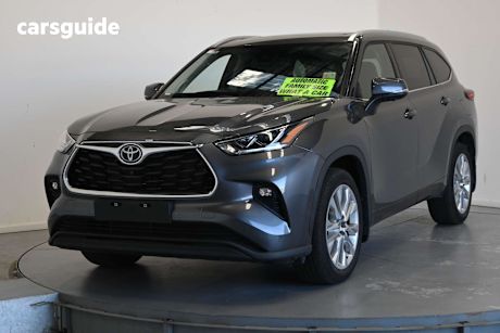 Grey 2023 Toyota Kluger SUV GRANDE 4X4