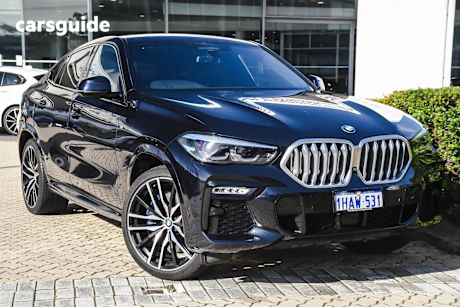 Black 2020 BMW X6 SUV XDRIVE40I M SPORT 4X4