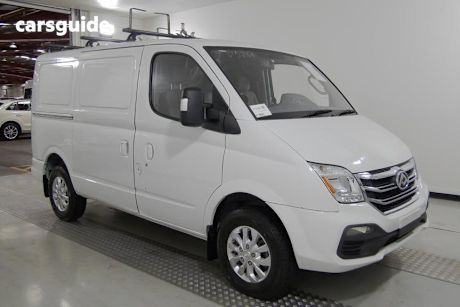 White 2021 LDV G10+ Van Barn Door