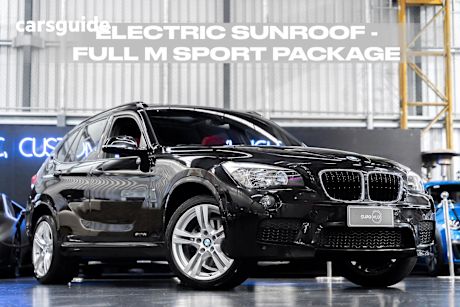 Black 2015 BMW X1 SUV SDRIVE18D R