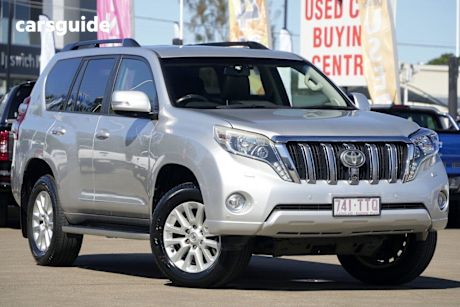 Silver 2013 Toyota Landcruiser Prado Wagon Kakadu (4X4)