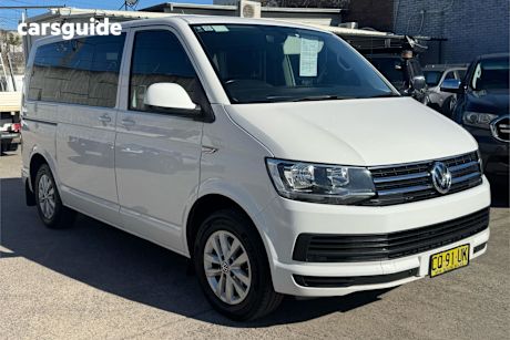 White 2018 Volkswagen Multivan Wagon Comfortline Tdi340