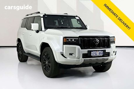 White 2024 Toyota Landcruiser Prado Wagon Kakadu