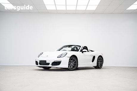 White 2016 Porsche Boxster Convertible BOXSTER R