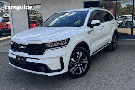 White 2022 Kia Sorento Wagon Sport+ 7 Seat