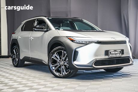 Silver 2024 Toyota BZ4X Wagon Awd - Two Tone Roof