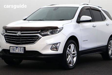 White 2018 Holden Equinox SUV LTZ 4WD